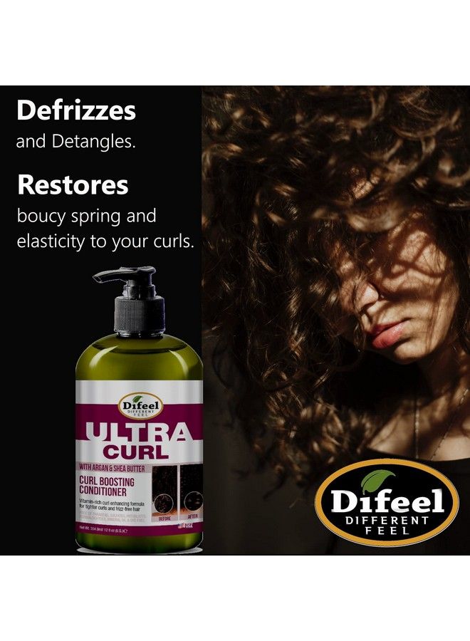 Ultra Curl With Argan & Shea Butter Curl Boosting Conditioner 12 Oz.