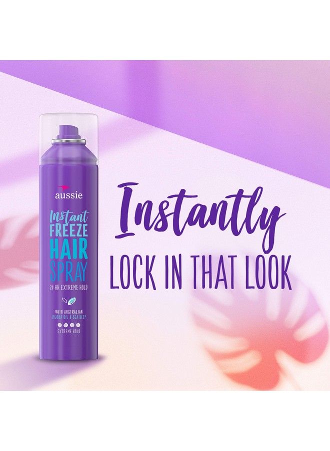 Instant Freeze With Jojoba Oil & Sea Kelp Hairspray 7.0 Oz 7 Fl Oz