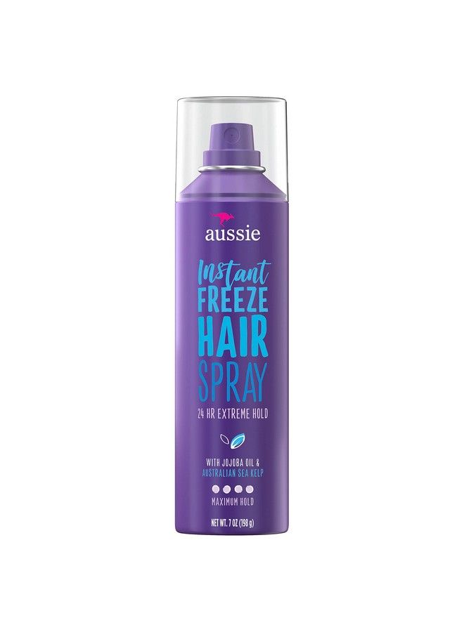 Instant Freeze With Jojoba Oil & Sea Kelp Hairspray 7.0 Oz 7 Fl Oz