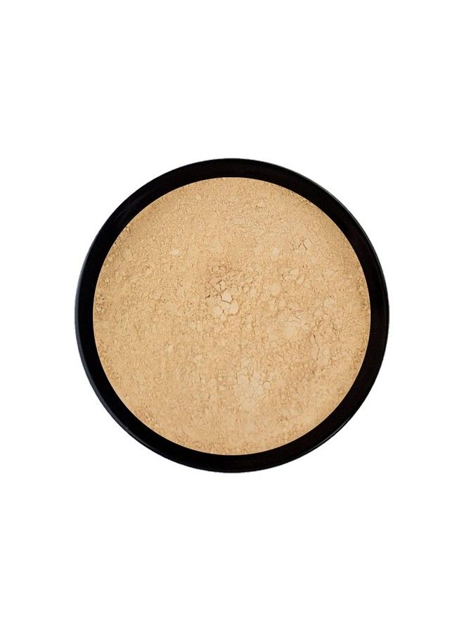 Perfecting Crushed Foundation Hd Full Finish Skincaring Acne Safe Foundation Powder For All Skin Types. 100% Natural With Physical Spf Creasefree & Noncaking Finish Bisque (Light Medium)