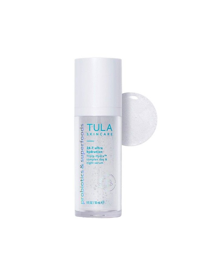 Skin Care 247 Ultra Hydration Triplehydra™ Complex Day & Night Serum | Lightweight Dual Power Facial Serum Deeply Hydrates And Plumps The Look Of Skin | 1 Fl. Oz.