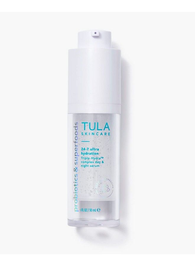 Skin Care 247 Ultra Hydration Triplehydra™ Complex Day & Night Serum | Lightweight Dual Power Facial Serum Deeply Hydrates And Plumps The Look Of Skin | 1 Fl. Oz.