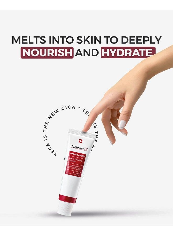 Cream Power Boosting Formula (Season 4 Pack Of 2) Wrinkle Moisturizer For Acneprone Dry And Sensitive Skin. Teca Centella Asiatica Alkannin Hyaluronic Acid Collagen & Elastin (1.69 Fl Oz X 2)