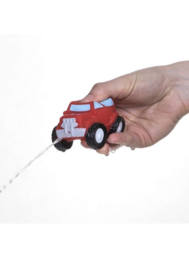 Squirt Wheels Bath Toys 4 Count (Pack Of 1)