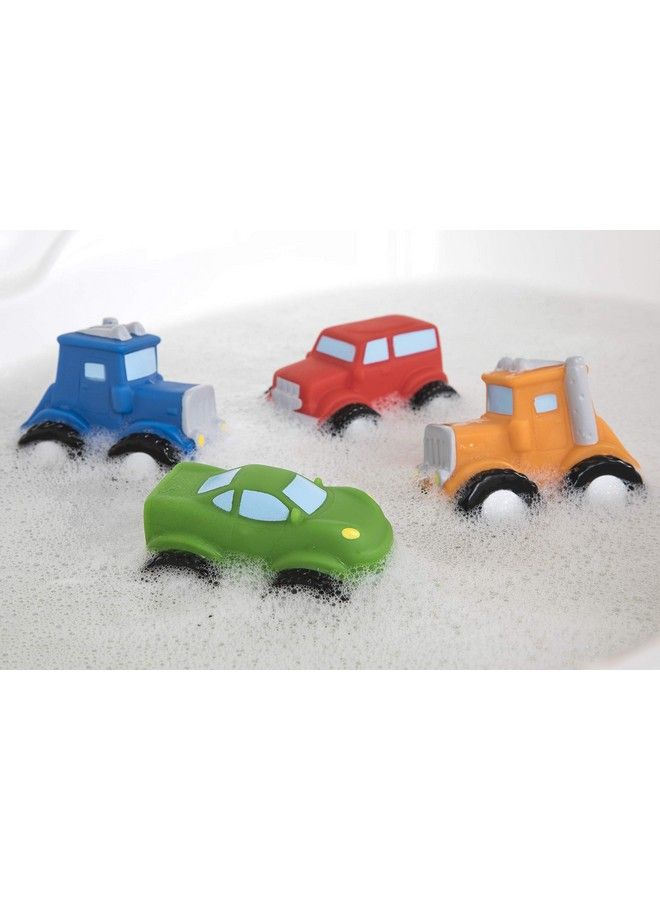 Squirt Wheels Bath Toys 4 Count (Pack Of 1)