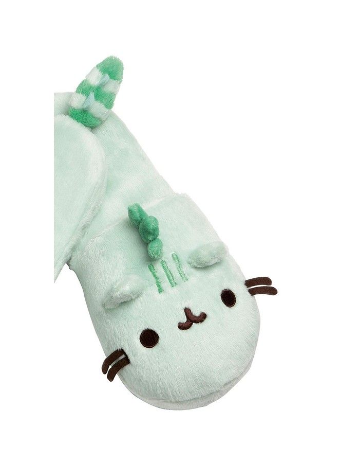 Pusheenosaurus Pusheen Plush Dino Slippers Green One Size Fits Most