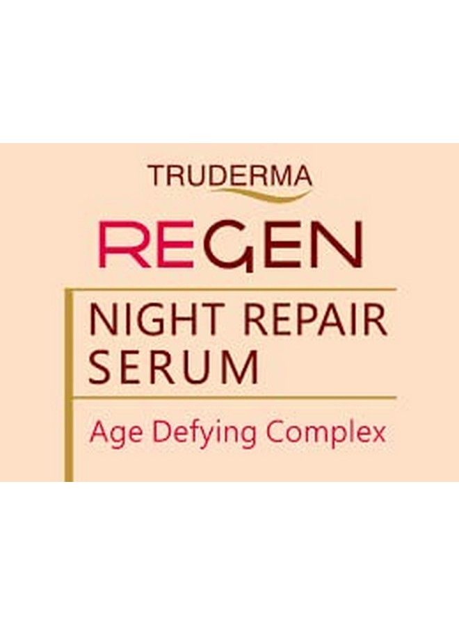 Regen Night Repair Serum For Skin Ageing 50Ml