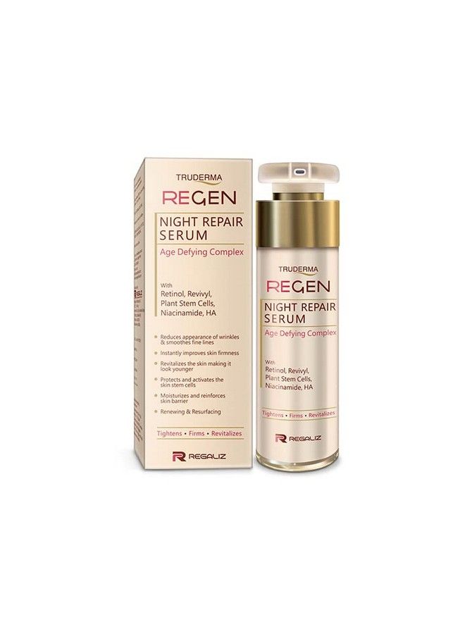 Regen Night Repair Serum For Skin Ageing 50Ml