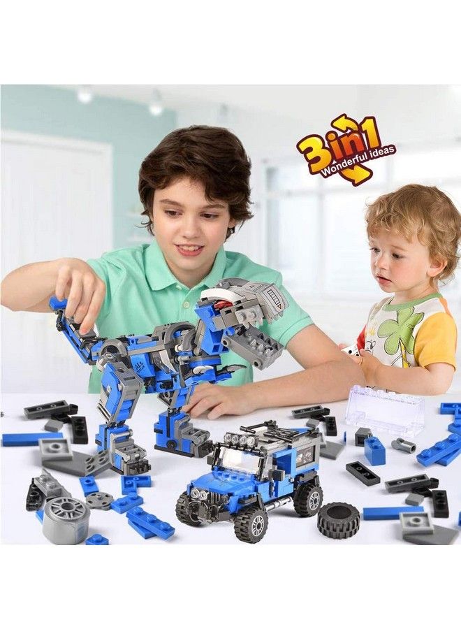 Creator 3In1 Stem Building Blocks Toy For Boys 612 Mechanical Trex/Pickup Trucks/Offroad Vehicle Bricks Building Kit Educational Toy For Kids 47 Best Gifts For 1215 Yrs Boys