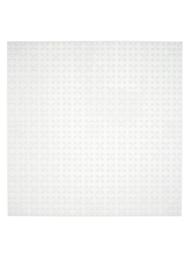 Large Classic Stackable Baseplates For Building Bricks Bases For Tables Mats And More 100% Compatible With All Major Brands Clear 1 Piece 10X10 Inches