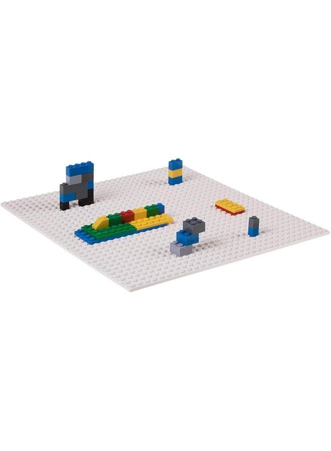Large Classic Stackable Baseplates For Building Bricks Bases For Tables Mats And More 100% Compatible With All Major Brands Clear 1 Piece 10X10 Inches