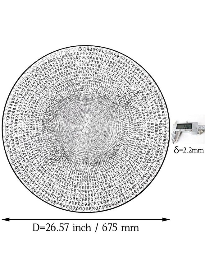 Puzzle Π Day Puzzle The Mystical Π Puzzle Hard Unique Round Numbers Puzzle For Adults (Spiral Π)