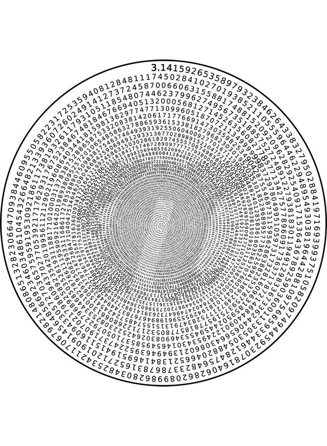 Puzzle Π Day Puzzle The Mystical Π Puzzle Hard Unique Round Numbers Puzzle For Adults (Spiral Π)