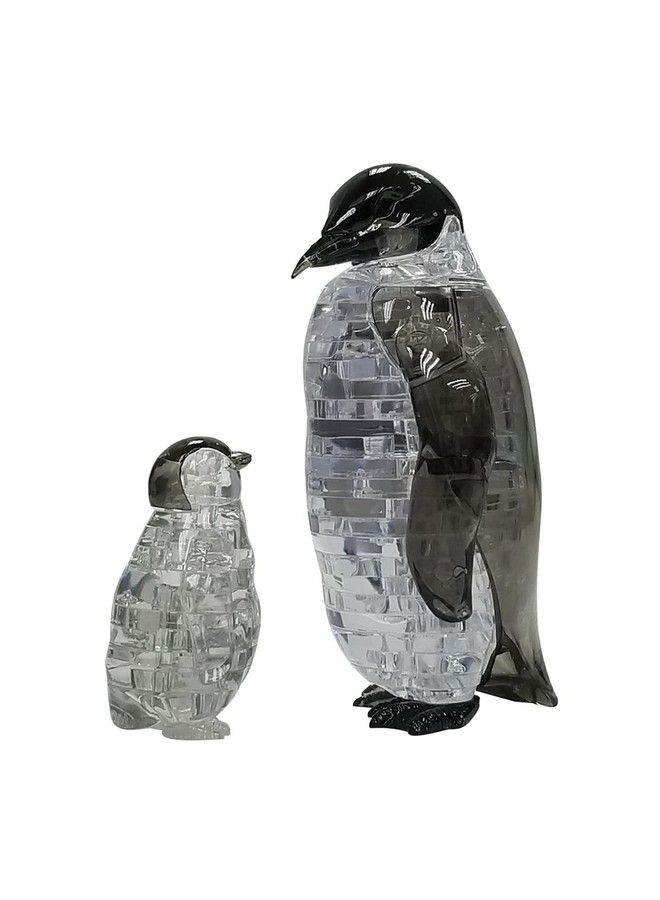 ; Penguin And Baby Standard Original 3D Crystal Puzzle Ages 12 And Up