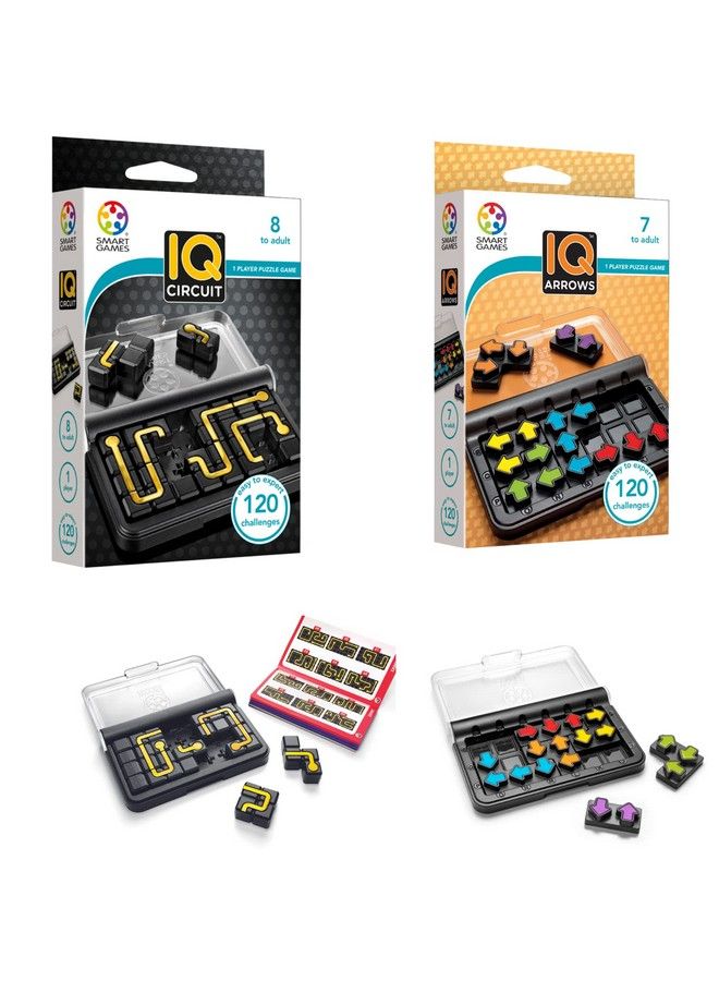 Iq Bundles Circuit Series: Iq Circuit & Iq Arrows 240 Challenges For Ages 7Adult