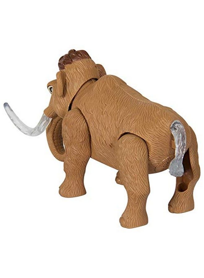 Electronic Walking And Moving Woolly Mammoth Prehistoric Ice Age Animal Figure Toy Elephant With Lights And Sounds (Colors Vary)