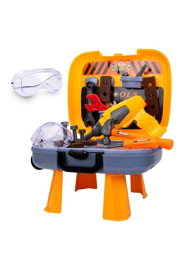 Toddler Tool Set For Age 24 Kids Learning Tools Bench For Toddlers Boys Toys 2 Year Old Gift