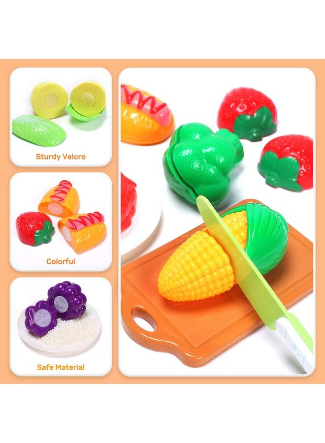 Play Kitchen Accessories Toy Play Food Sets For Kids Kitchen Toddler Kitchen Set For Kids With Play Pots Pans Kids Kitchen Playset Play Kitchen Toys For Girls Boys