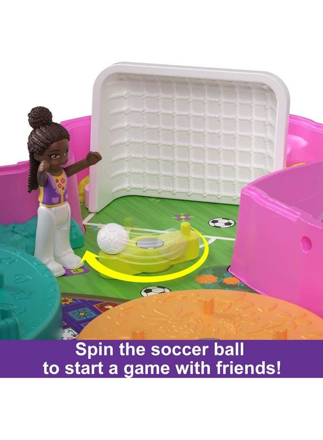 Compact Playset Pinata Party With 2 Micro Dolls & Accessories Travel Toys With Surprise Reveals