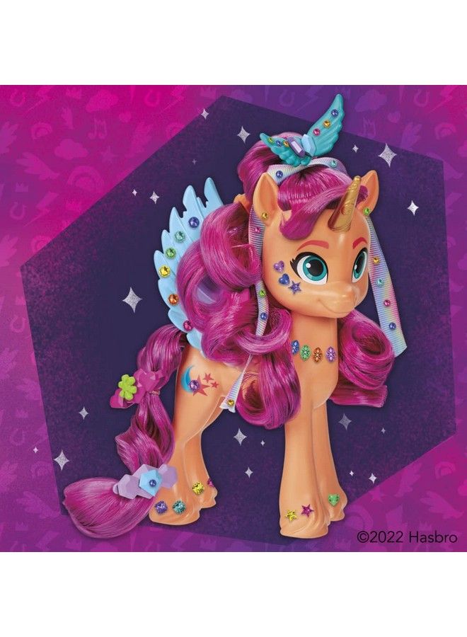 Toys: Make Your Mark Sunny Starscout Ribbon Hairstyles 6Inch Orange Pony Toy Toys For 5 Year Old Girls And Boys And Up With Hair Styling Accessories