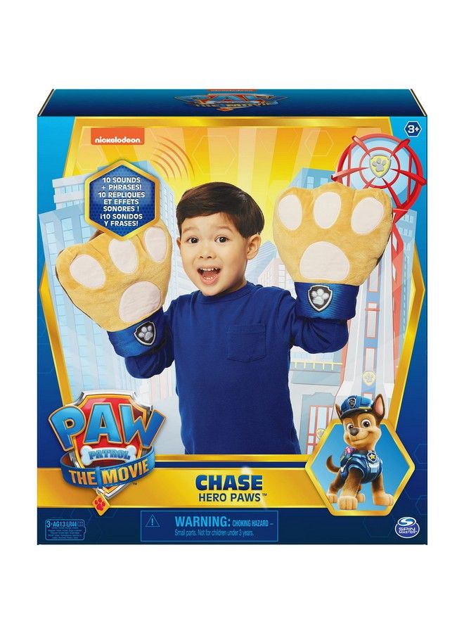 Chase Hero Paws Movie Role Play Plush Toy With 10 Sounds And Phrases For Pretend Play Kids Toys For Ages 3 And Up