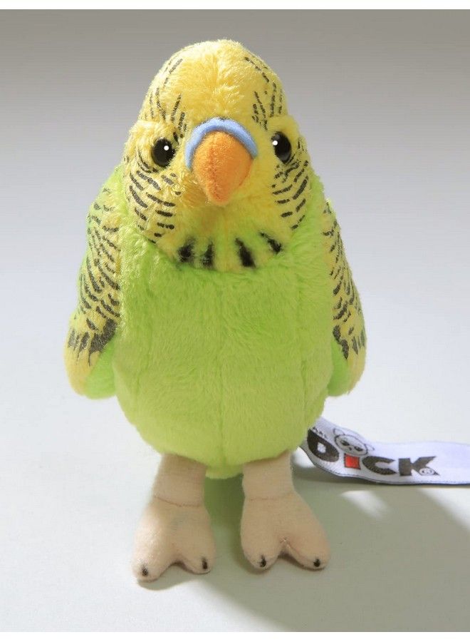 Budgerigar Green With Yellow 5 Inches 13Cm Plush Toy Soft Toy Stuffed Animal 2823004