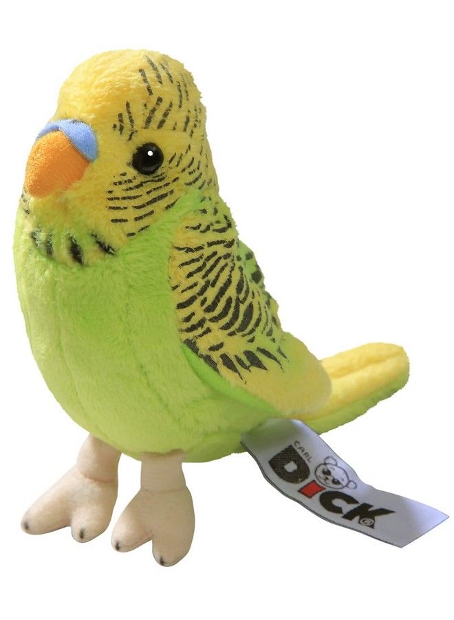 Budgerigar Green With Yellow 5 Inches 13Cm Plush Toy Soft Toy Stuffed Animal 2823004