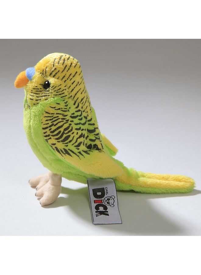 Budgerigar Green With Yellow 5 Inches 13Cm Plush Toy Soft Toy Stuffed Animal 2823004