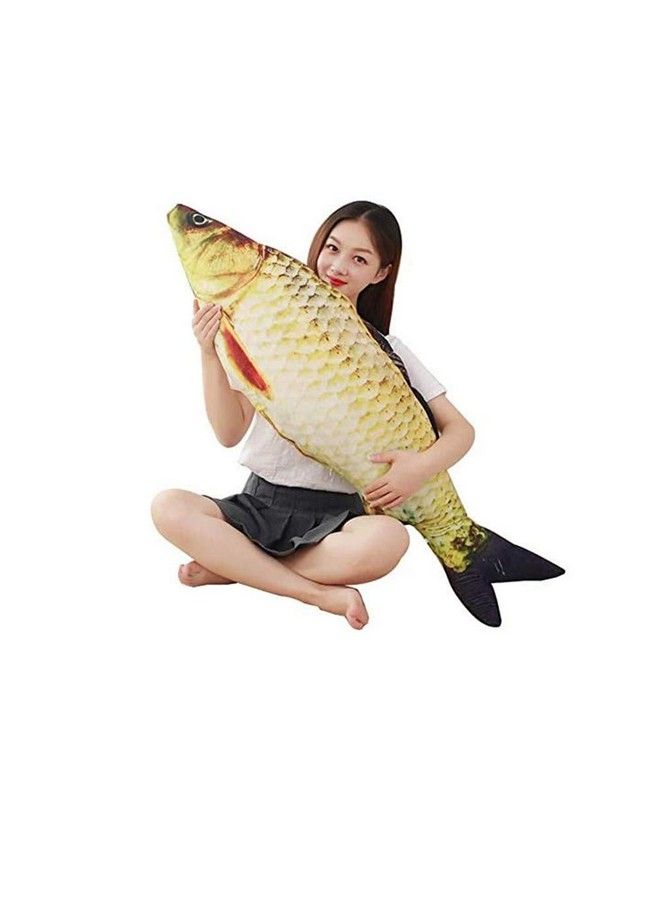 3D Giant Soft Fish Cushion Pillow 31Inch/78Cm Stuffed Carp Toy Home Decoration And Kids Gift