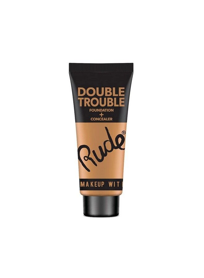 Cosmetics Double Trouble Foundation + Concealer Natural 06