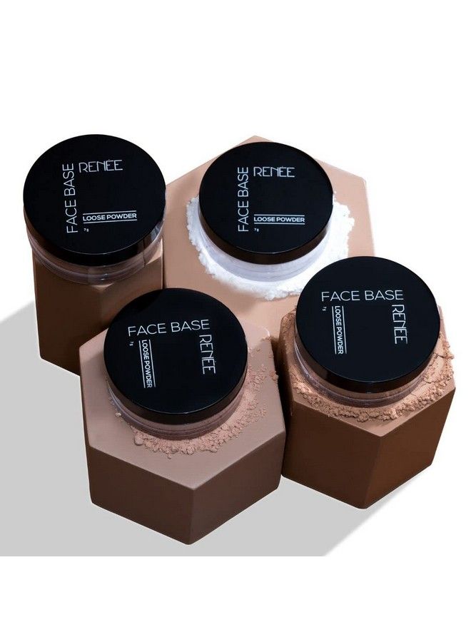 Face Base Loose Powder Translucent 7Gm ; Non Sticky Weightless Matte Finish Excellent Payoff Enriched With Vitamin E