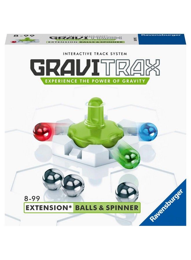 Gravitrax Balls & Spinner Accessory Marble Run & Stem Toy For Boys & Girls Age 8 & Up Accessory For 2019 Toy Of The Year Finalist Gravitrax