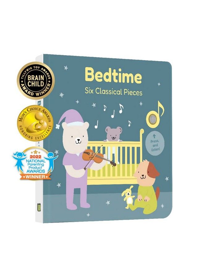 Bedtime Baby Music Book Music Books For Toddlers 13 With 6 Classical Pieces. Bedtime Sound Books For Babies. Educational Gifts For Babies And Toddlers