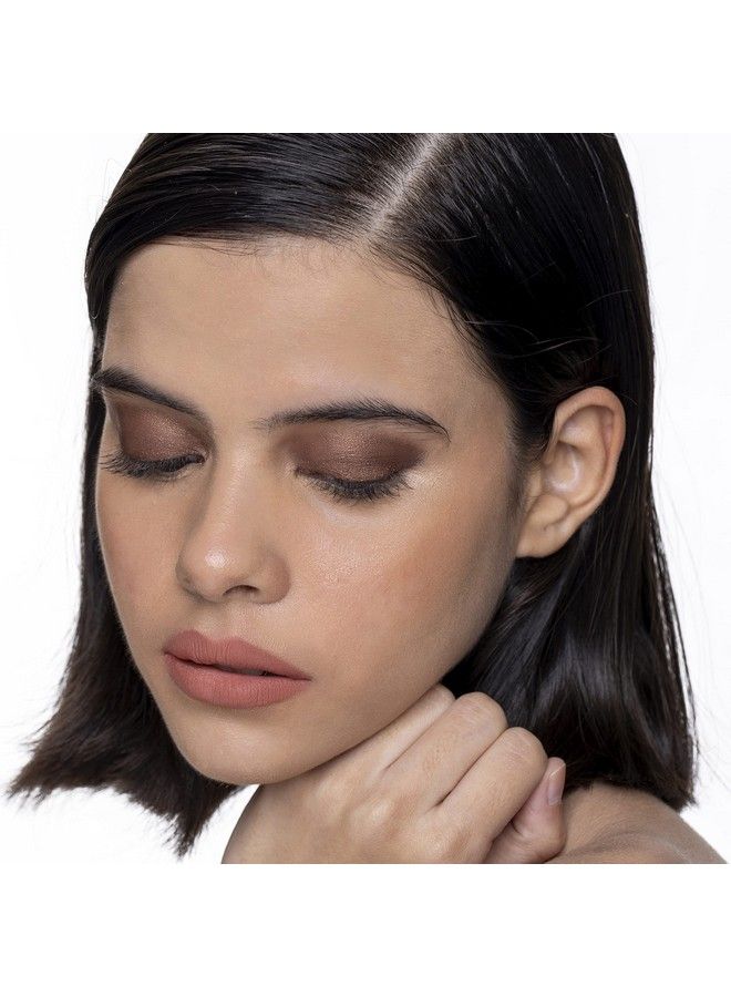 Matte Finish Long Wear Brightening Waterproof Vegan No Parabens Vitamin C &Mango Seed Oil Intense Pigmentation Non Toxic Eye Shadow Stick (Sandy Copper 1.4 G)