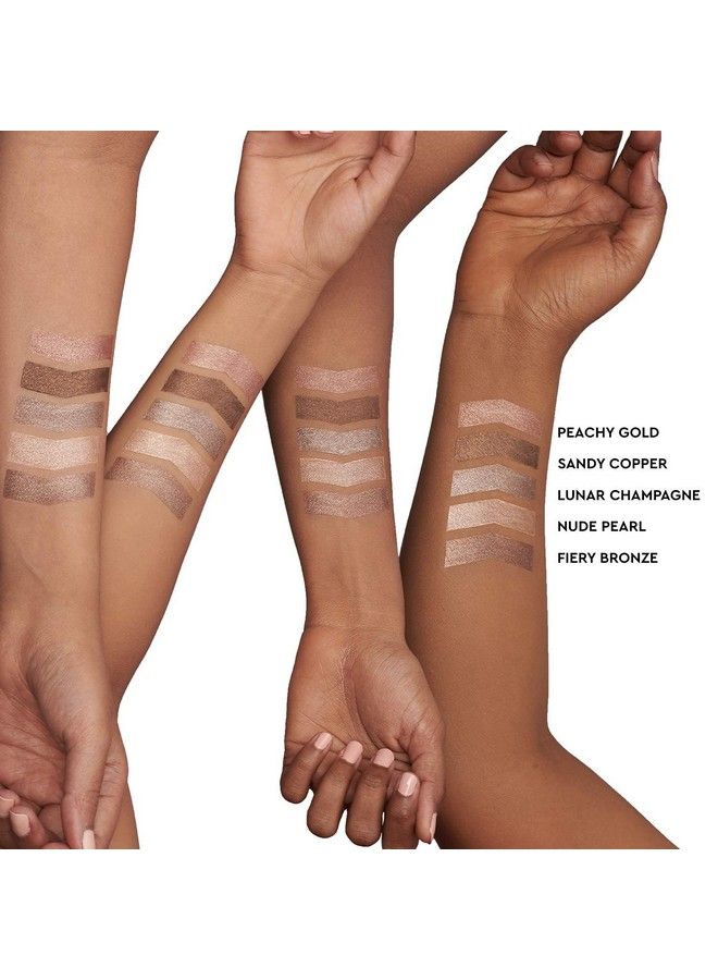 Matte Finish Long Wear Brightening Waterproof Vegan No Parabens Vitamin C &Mango Seed Oil Intense Pigmentation Non Toxic Eye Shadow Stick (Sandy Copper 1.4 G)