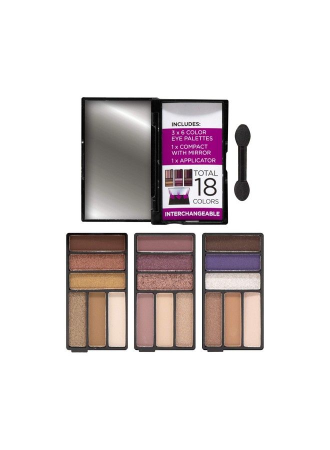 18 Color Moodsetter Eyeshadow Amazed Multicolor 16.5 G Matte & Shimmery Finish