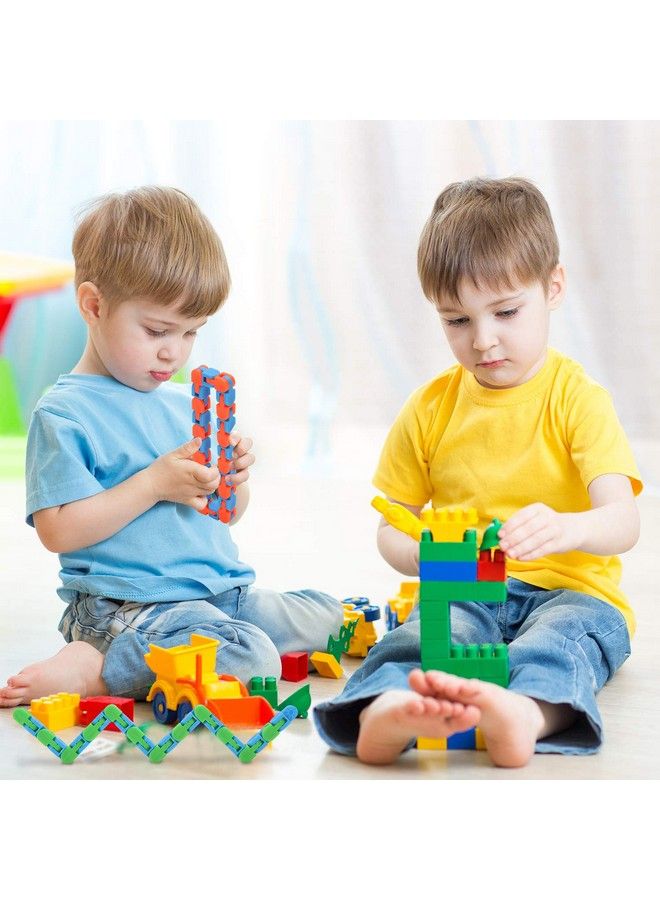 6 Pack 24 Links Wacky Tracks Snap And Click Fidget Toys Finger Sensory Toys Snake Puzzles For Stress Relief Party Bag Fillers Party Favours Random Color