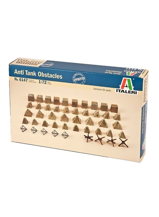 61-Piece Anti-Tank Obstacles Model Kit 6147