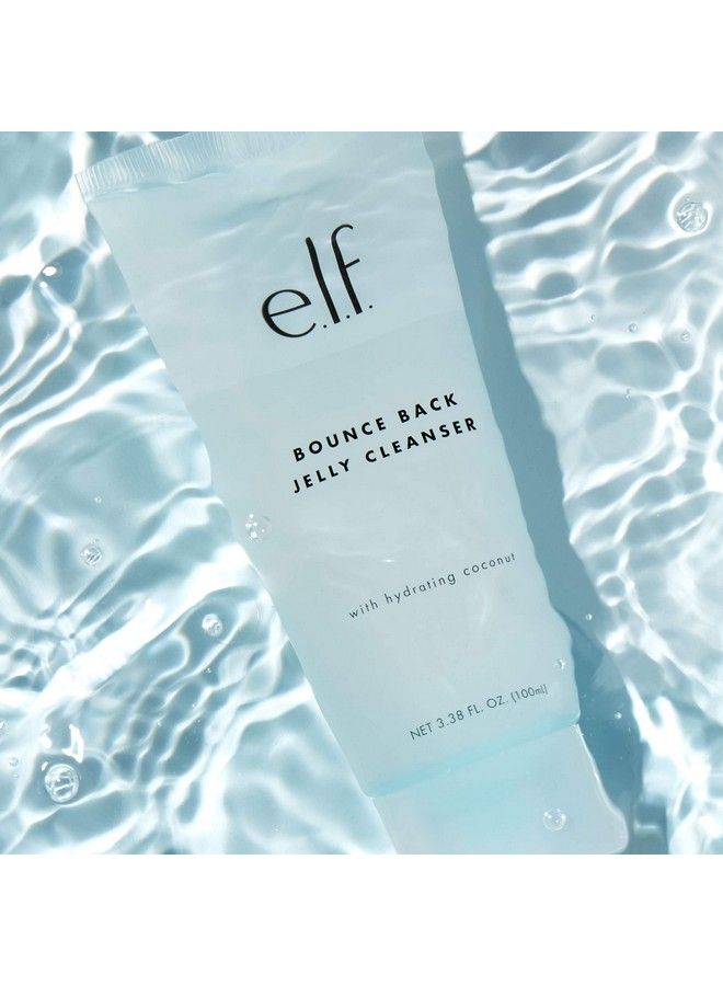 Bounce Back Jelly Cleanser Cleanses Removes Makeup & Conditions Skin Gentle Nonfoaming Formula 3.38 Fl Oz (100Ml)