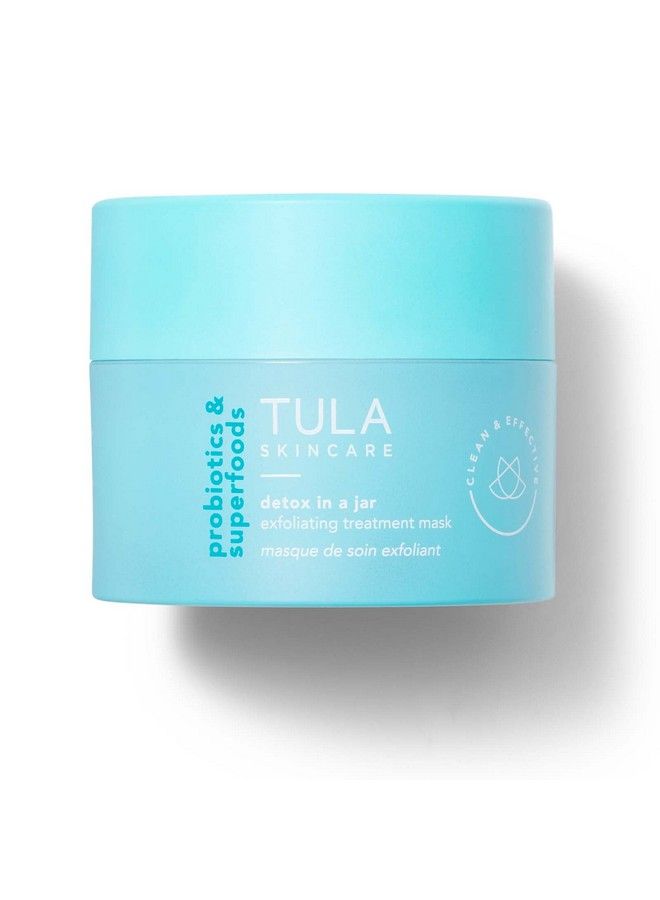 Skin Care Detox In A Jar Exfoliating Treatment Mask With Hydrating Vitamin E Soybean Oil And Bentonite Clay ; 1.7 Oz.