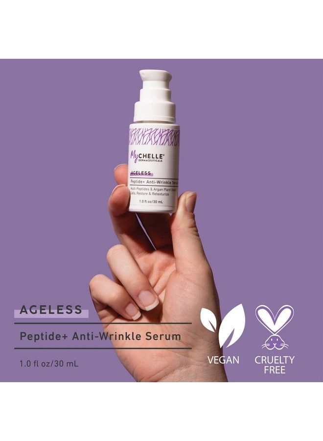 Peptide+ Antiwrinkle Serum Antiaging Serum With Peptides & Argan Plant Stem Cells To Help Restore Skin & Help Reduce The Appearance Of Fine Lines And Wrinkles