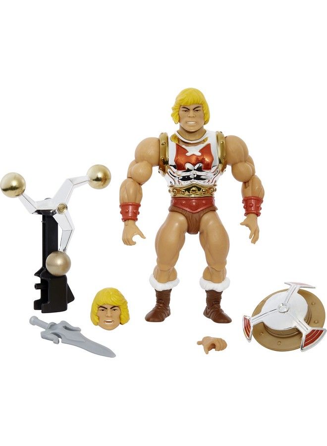 Origins Deluxe Action Figures Flying Fists Heman 5.5In Battle Figures For Storytelling Play And Display Gift For 6 To 10Yearolds And Adult Collectors