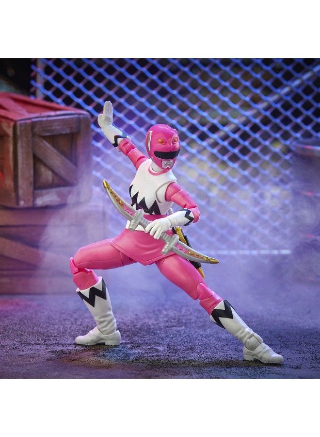 Lightning Collection Lost Galaxy Pink Ranger 6Inch Premium Collectible Action Figure Toy With Accessories Kids Ages 4 And Up