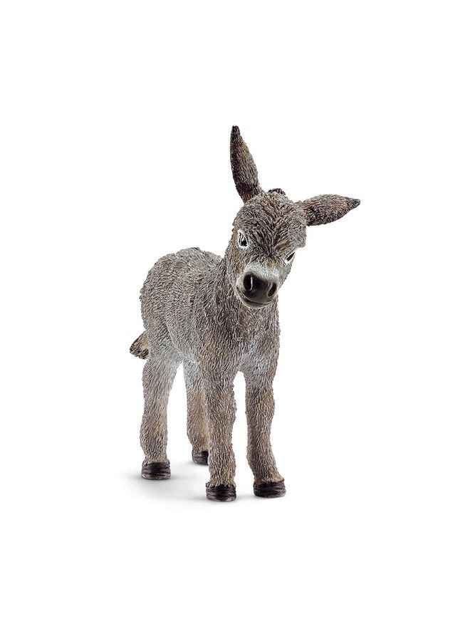 Farm World Donkey Foal Educational Figurine For Kids Ages 38