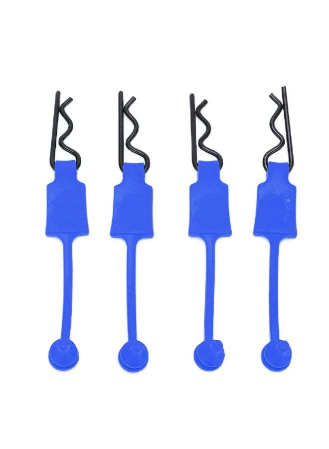 4Pcs 1/10 Rc Car Shell Bolt Rc Car Shell Bolt Clip Model Car Body Clips Pins Compatible With Arrma Axial Scx10 Redcat Gen8 Rc Car(Dark Blue)