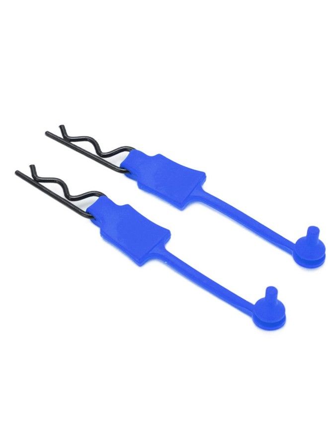 4Pcs 1/10 Rc Car Shell Bolt Rc Car Shell Bolt Clip Model Car Body Clips Pins Compatible With Arrma Axial Scx10 Redcat Gen8 Rc Car(Dark Blue)