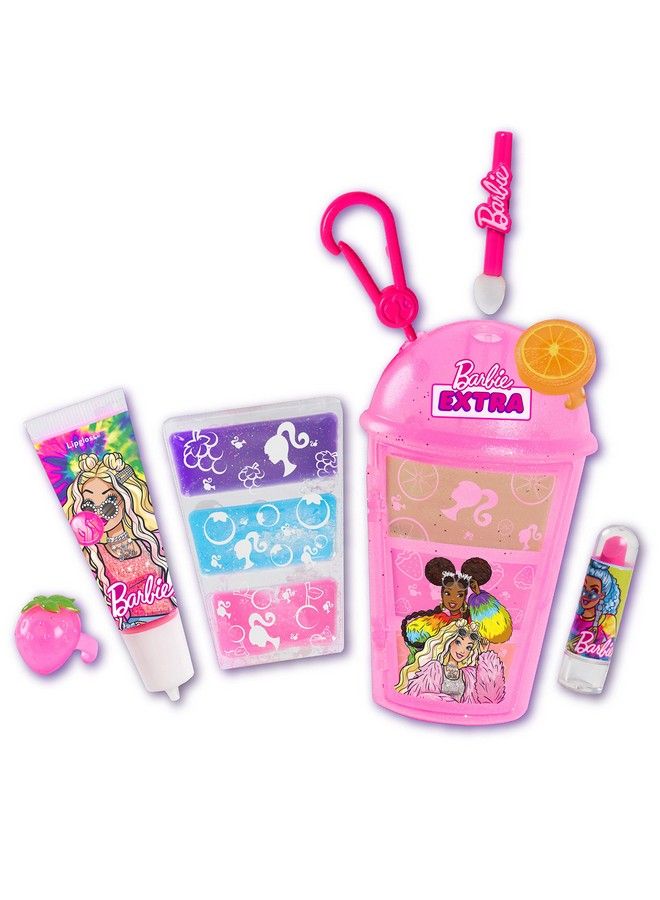 Barbie Extra Smoothie Makeup Set 13Piece Kids Pretend Play Makeup Set Kids Toys For Ages 5 Up Gifts And Presents