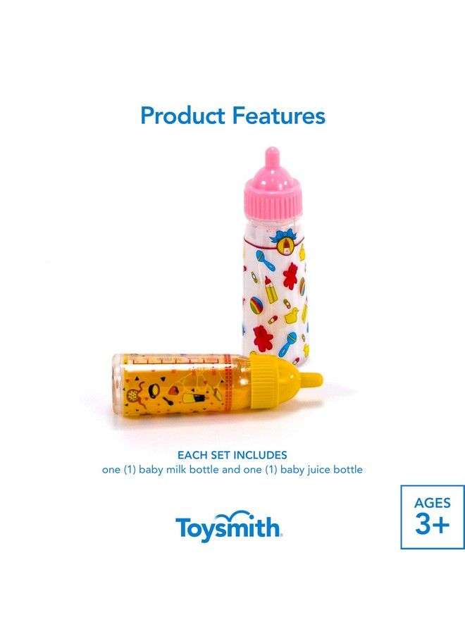 My Sweet Baby Magic Baby Bottle Set Two Bottles For Boys & Girls Age 3+