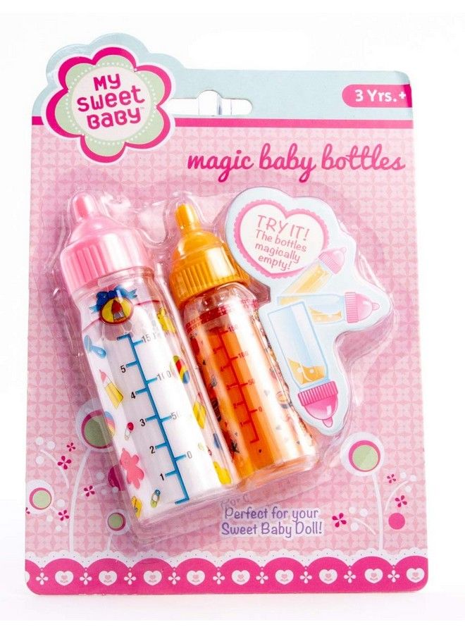 My Sweet Baby Magic Baby Bottle Set Two Bottles For Boys & Girls Age 3+