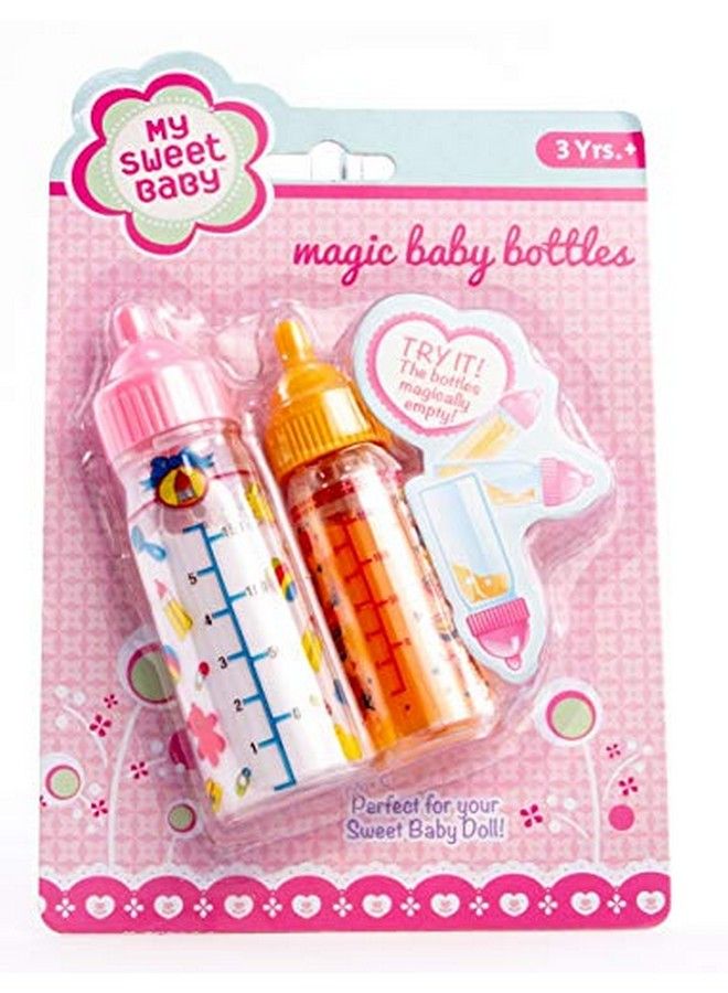 My Sweet Baby Magic Baby Bottle Set Two Bottles For Boys & Girls Age 3+